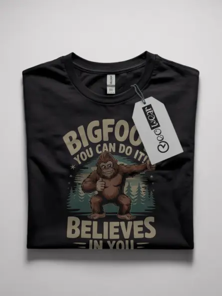 Bigfoot motivational t-shirt