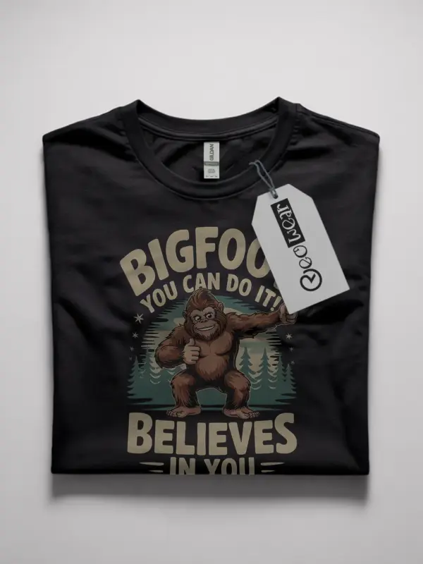 Bigfoot motivational t-shirt