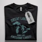 great lakes awesome lakes t shirt