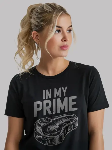 My Prime Steak T-Shirt Funny Design - Image 6