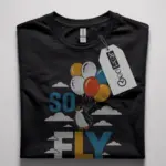 so fly penguin graphic tee