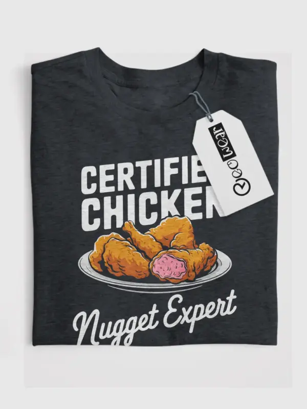 Certified chicken nugget expert shirt