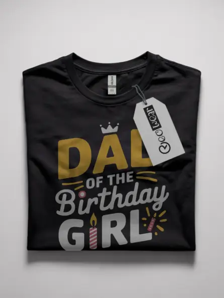 Dad of the birthday girl shirt