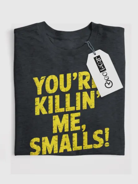 Dark Heather funny 90s movie quote t-shirt buy sandlot movie quote shirt online front view