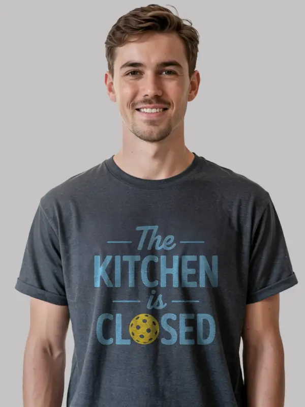 Dark Heather Pickleball Humor Shirt