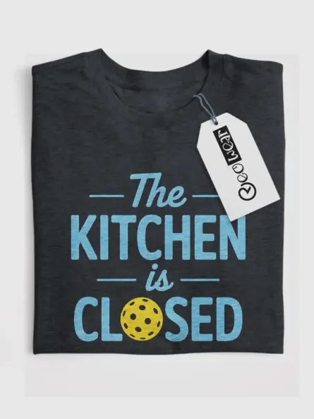 Dark Heather Court Rules Pun Shirt lifestyle angle