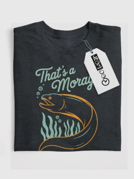 moray eel pun t-shirt