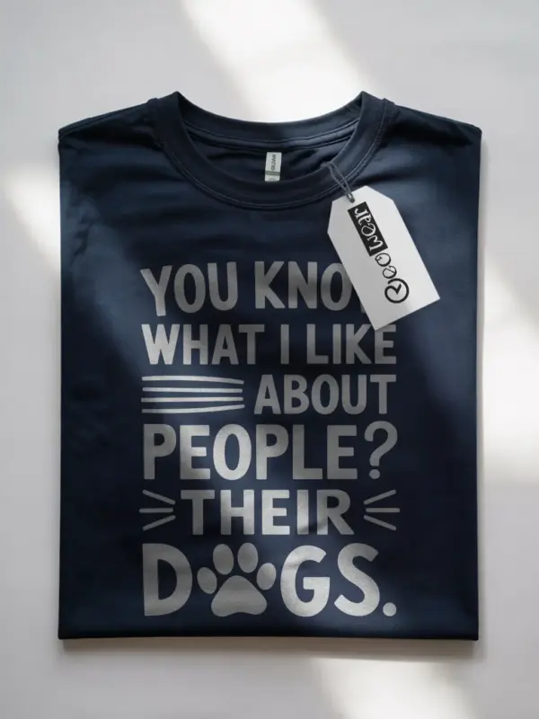 Navy dog owner t-shirt – pet owner humor shirt