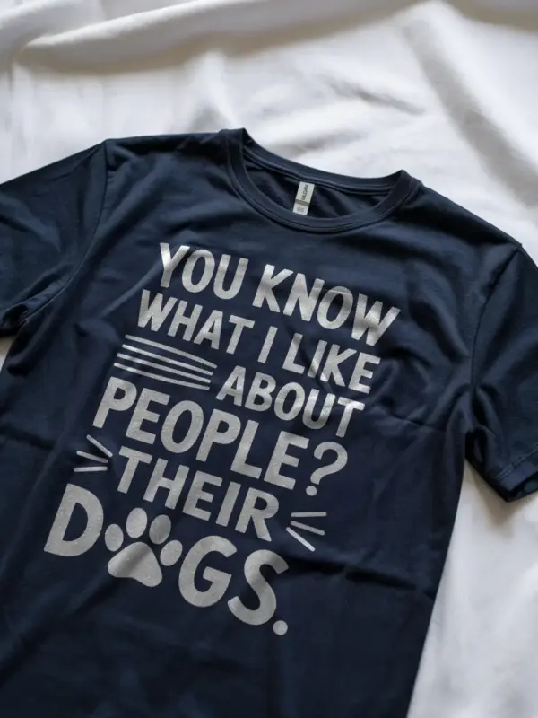 Navy dog owner t-shirt – pet owner humor shirt