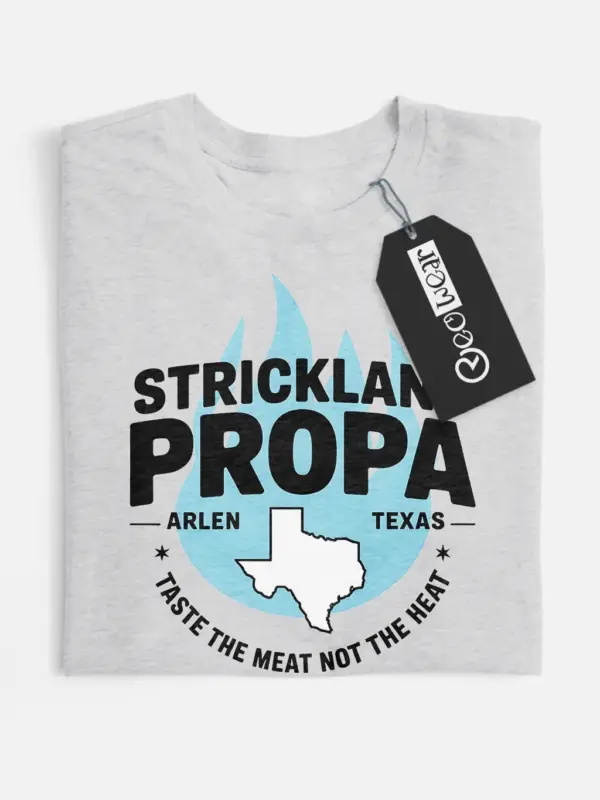 grey strickland propane vintage tee retro pit boss front view