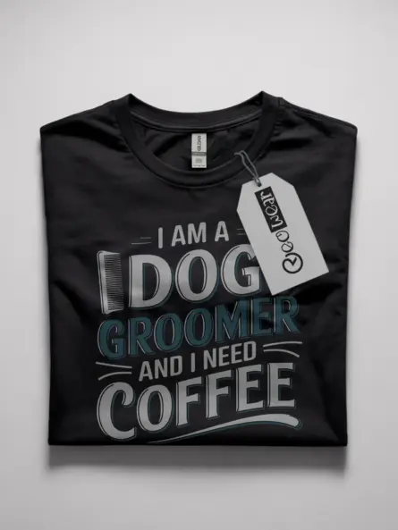 Dog Groomer Coffee Shirt