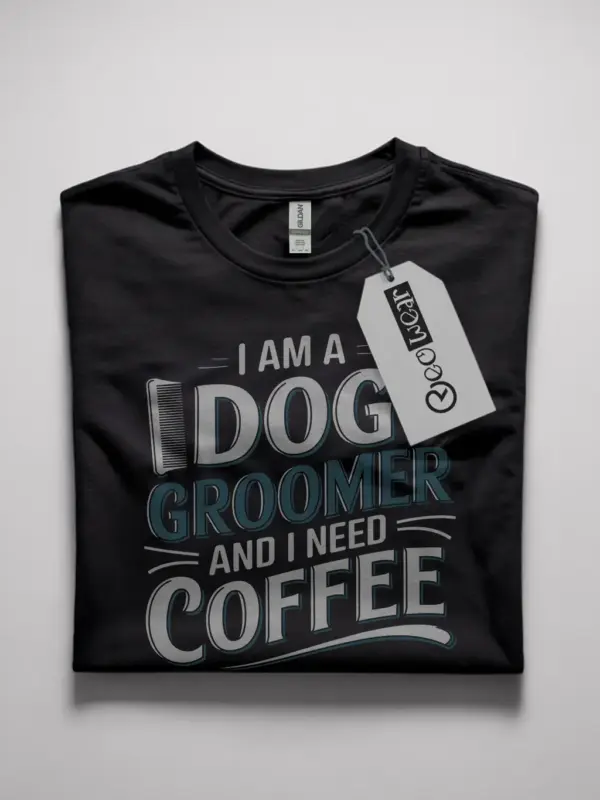 Dog groomer coffee shirt