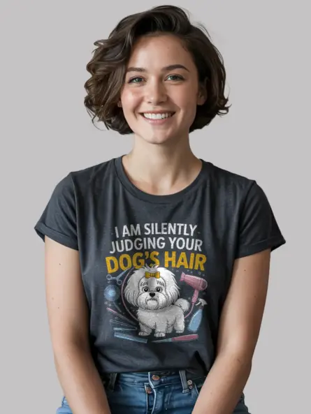 I am silently judging your dog's hair shirt - image 3