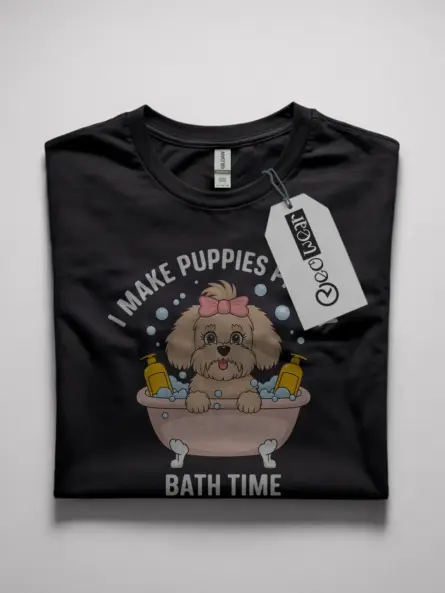 I Make Puppies Pretty Dog Groomer Shirt