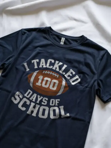 Navy football school team shirt – funny 100 days tee