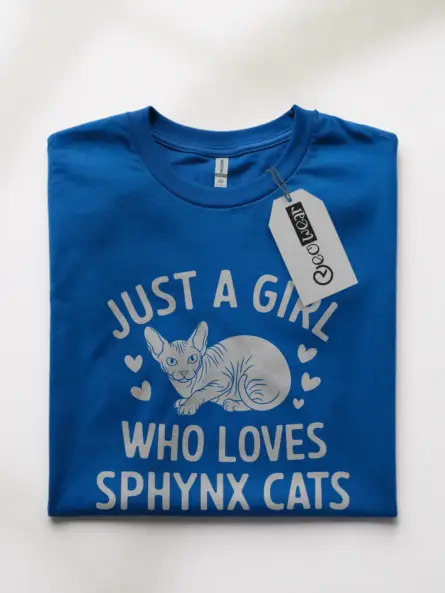 Just A Girl Who Loves Sphynx Cats Shirt