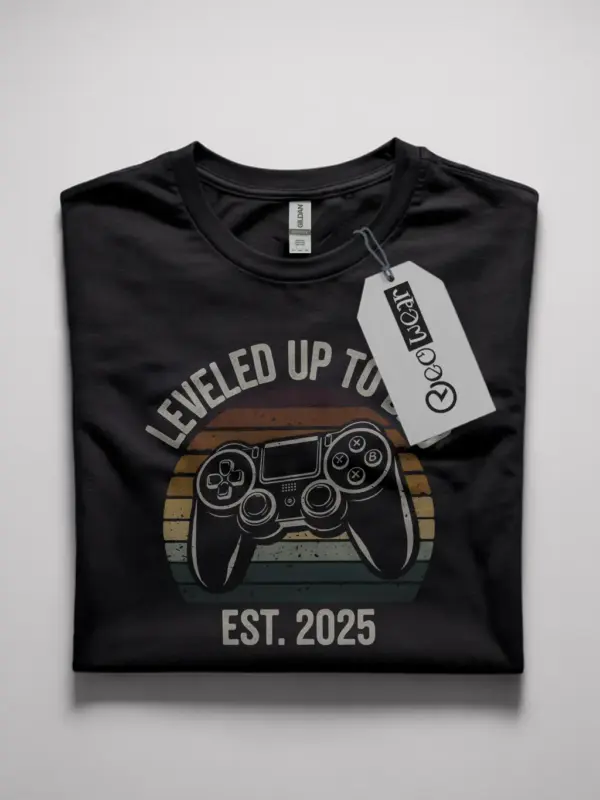 Leveled up to dad tee