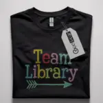 Library team shirt