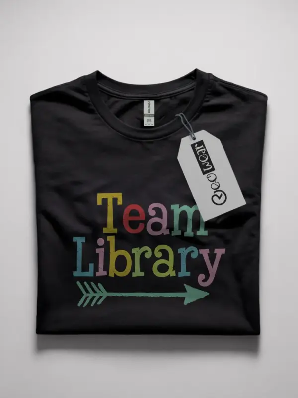 Library team shirt