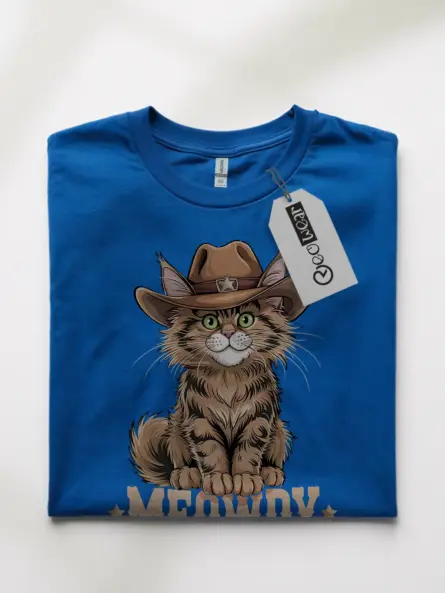 Maine coon cat meowdy shirt