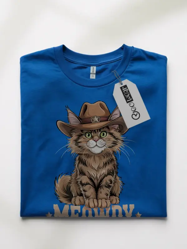 Maine coon cat meowdy shirt