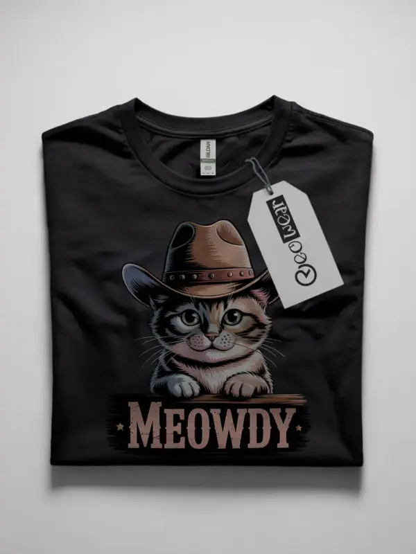 Manx cat meowdy shirt