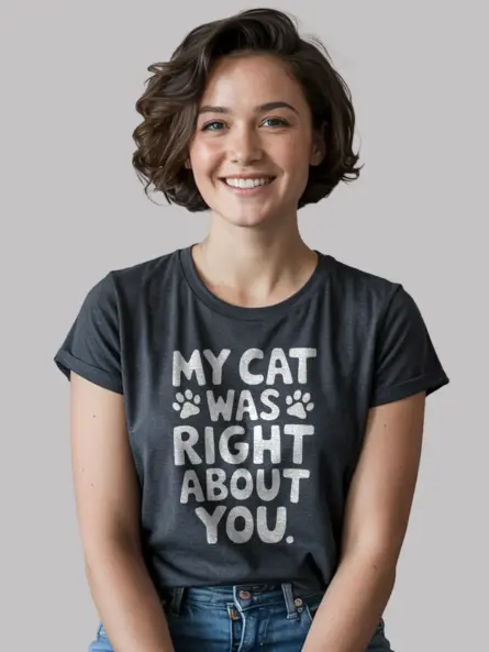 My cat was right about you t-shirt - image 6