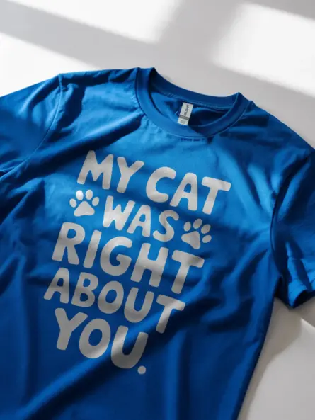 My cat was right about you t-shirt - image 2