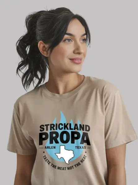 natural strickland propane vintage tee arlen texas cookout
