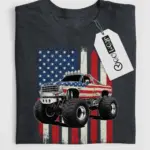 Patriotic Monster Truck Shirt