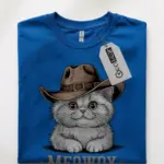 Persian cat meowdy shirt