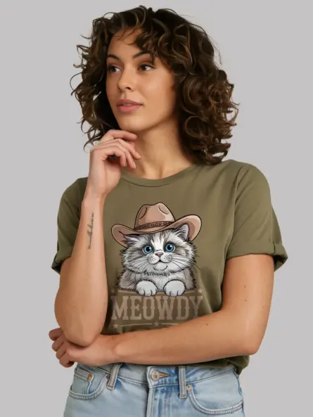 Military ragdoll cowboy cat shirt – pet cat mom dad tee