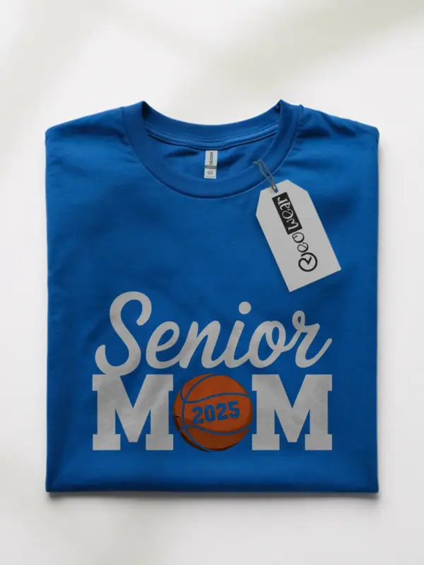 Royal blue senior mom shirt – senior 2025 tee
