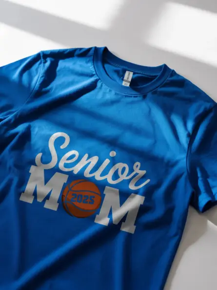 Royal blue senior mom shirt – senior 2025 tee