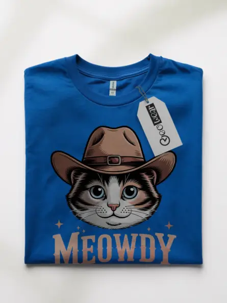 Snowshoe Cat Meowdy Shirt
