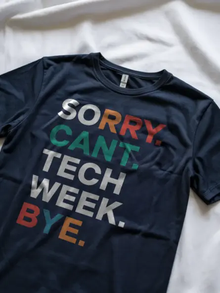 Navy sorry can't tech week bye shirt – actor gift shirt