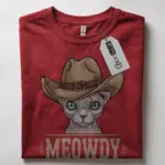Sphynx cat meowdy shirt