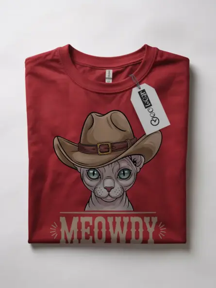 Sphynx cat meowdy shirt