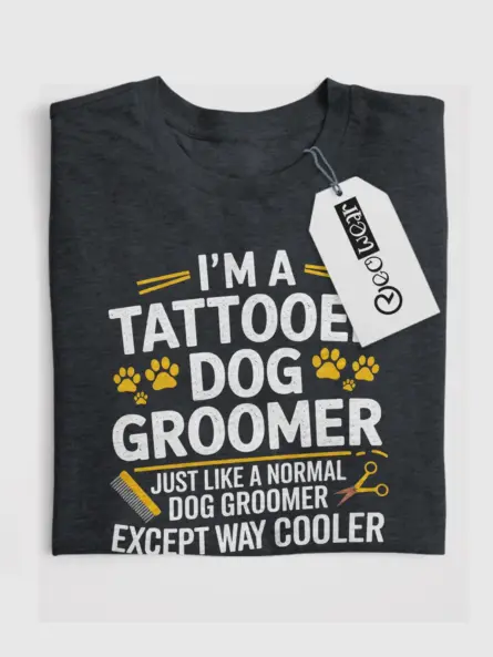 Tattooed Dog Groomer Shirt