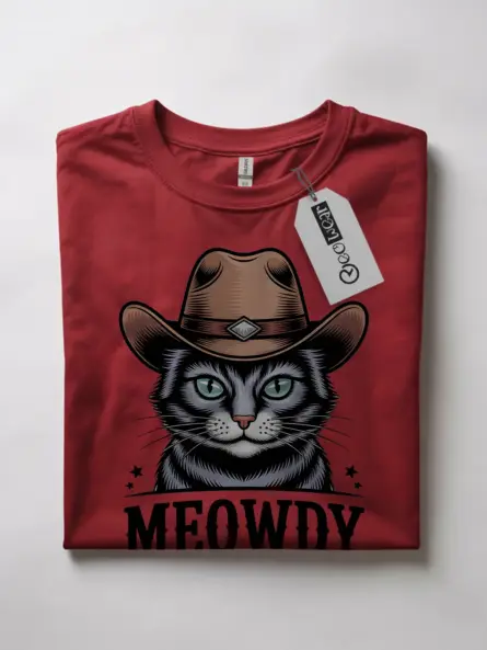 Red thai lilac cat meowdy shirt – pet cat mom dad tee
