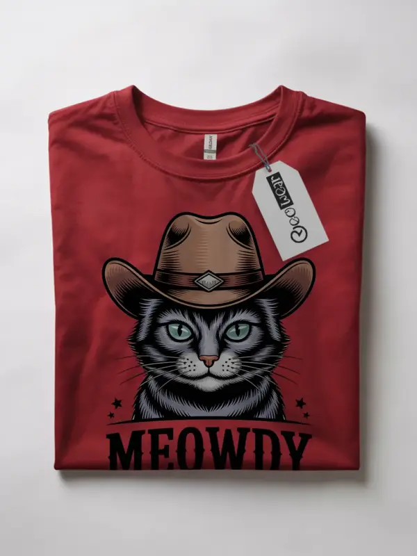 Red thai lilac cat meowdy shirt – pet cat mom dad tee