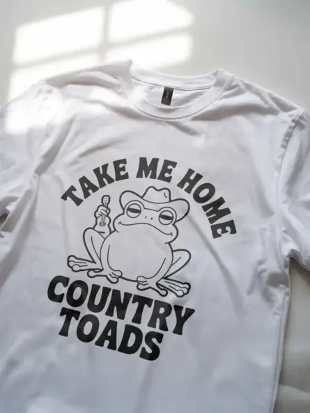 country toads take me home shirt for frog lovers