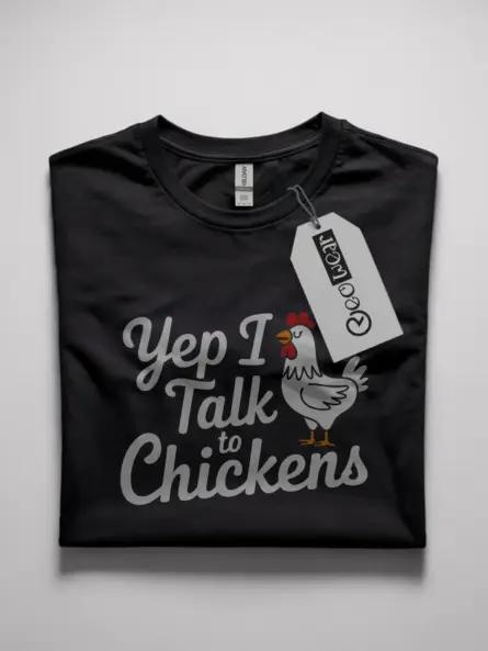 Yep I Talk To Chickens Shirt