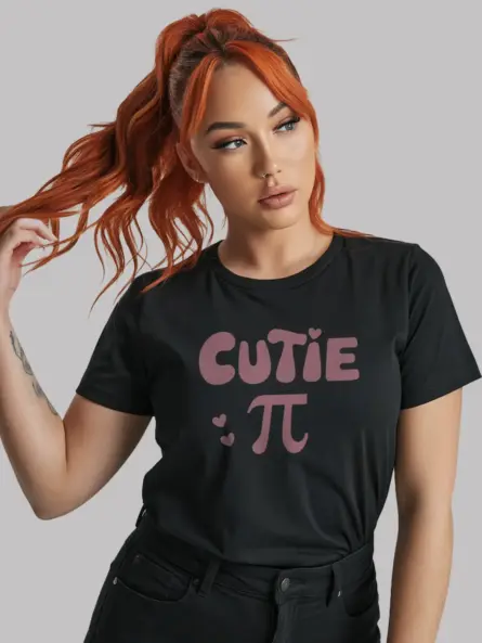 Cutie Pi Shirt – Adorable Math Pun Tee for Pi Day Gifts - Image 3