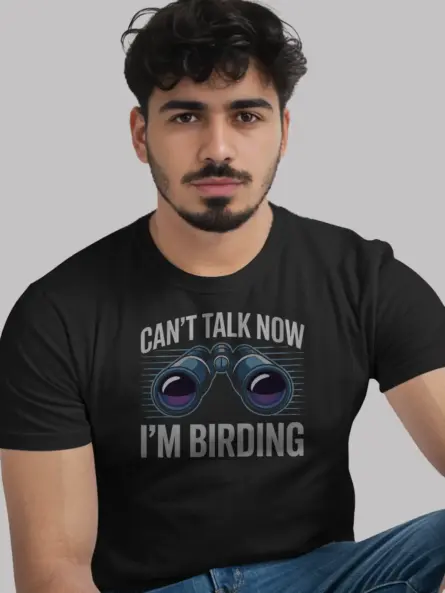 Can't Talk Now I'm Birding – Birding T-Shirt for Birdwatchers - Image 9