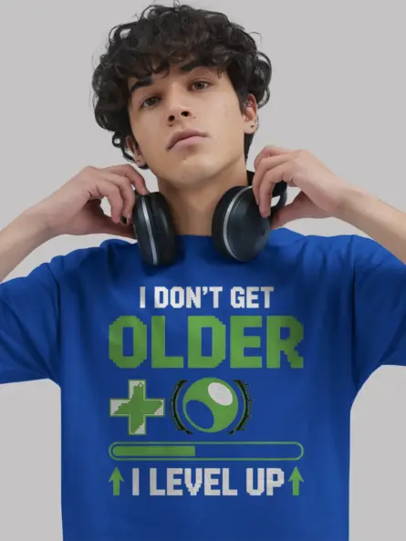 Level Up Birthday Gamer T-Shirt - Image 3