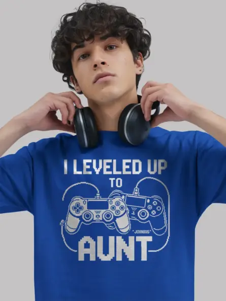Gamer Aunt Pregnancy Announcement Shirt - Image 6