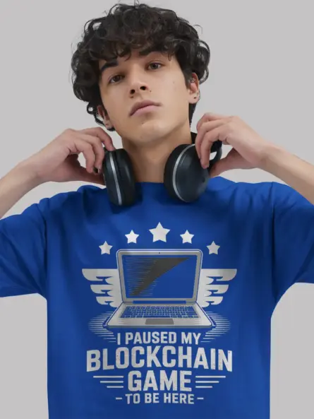 Legendary Blockchain Gamer T-Shirt – Funny Web3 Crypto Tee for Developers - Image 6