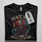 Powerful Samurai Skeleton T-Shirt – Peace Was Never an Option