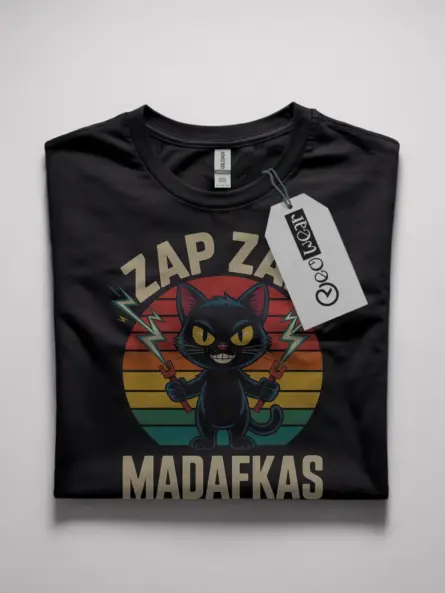 Electrician Cat T-Shirt